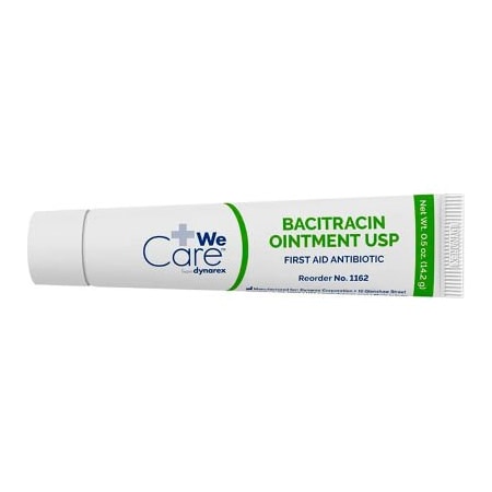 Dynarex Dynarex Bacitracin Ointment, 0.5 oz. Tube, Pack of 72 1162